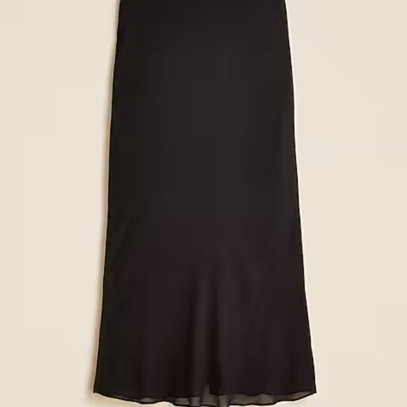 NWOT J.Crew New Gwyneth skirt in chiffon - Picture 4 of 6